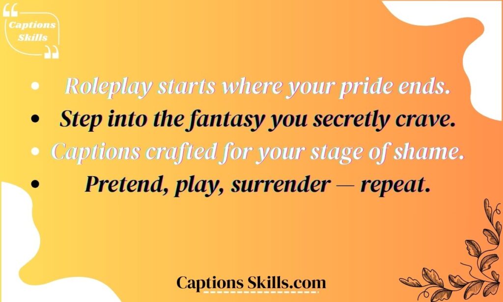 Cuck Captions for Roleplay Lovers 