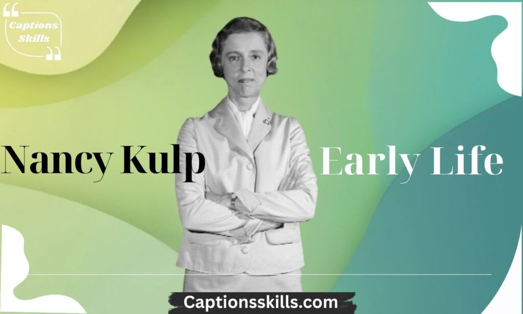 Nancy Kulp Early Life