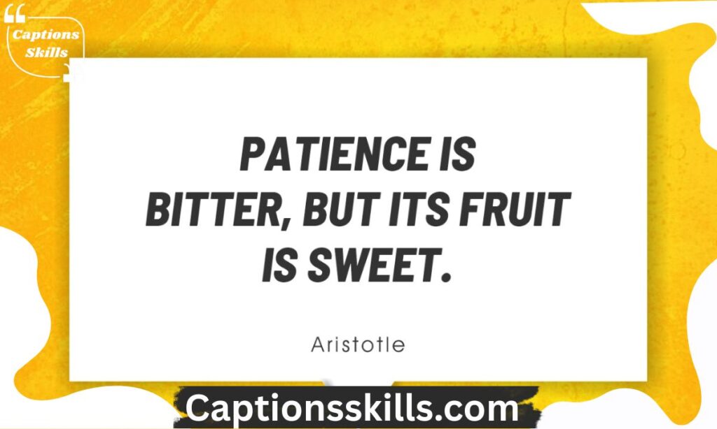 Powerful One-Line Patience Quotes