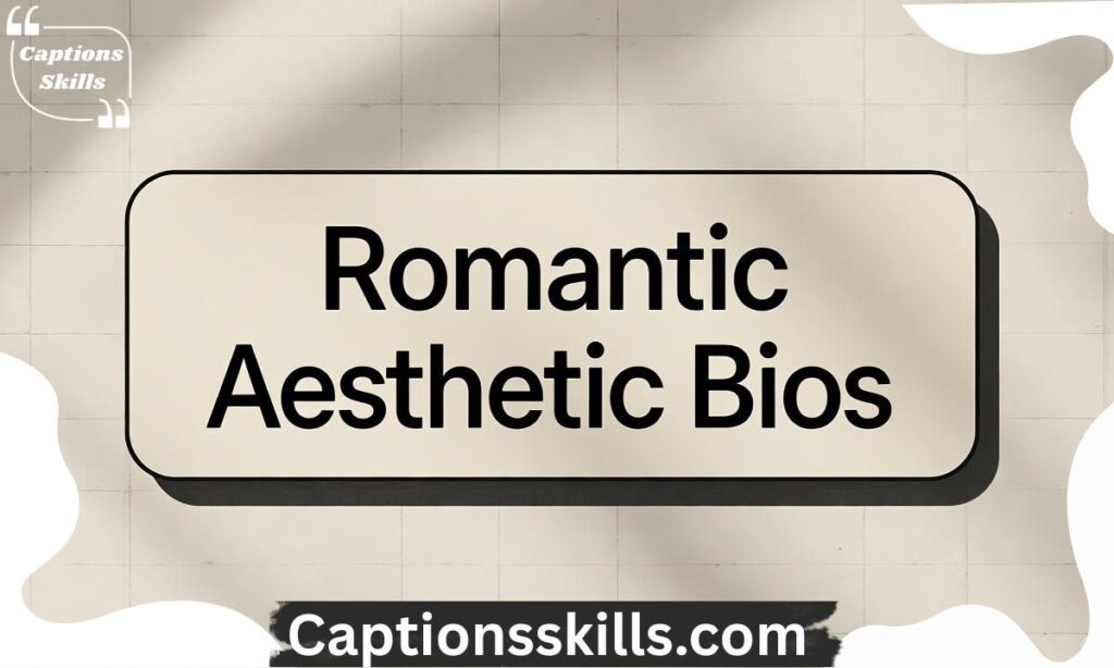 Romantic Aesthetic Bios