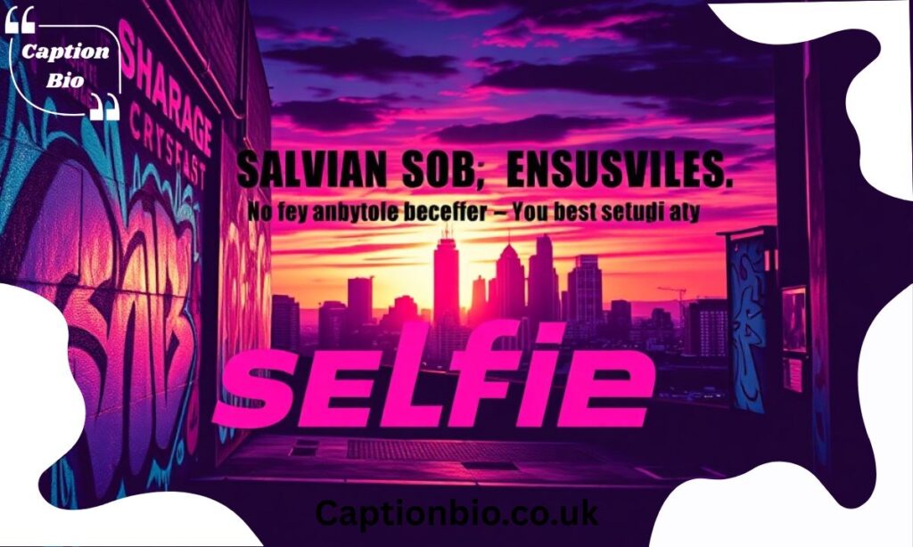 Savage Selfie Captions with Attitude