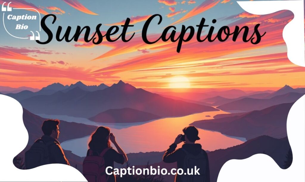 Sunset Captions for Travel Diaries & Ads 🌍🌇