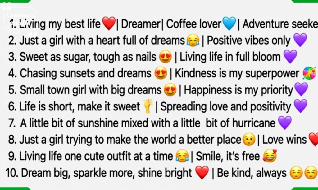 Trendy Instagram Bio Ideas for Cute Girls